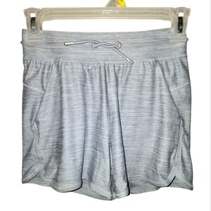 Gray-Blue Athletic Shorts